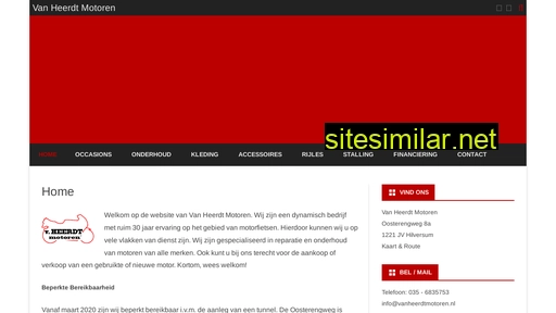 vanheerdtmotoren.nl alternative sites