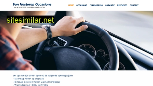 vanhesterenoccasions.nl alternative sites