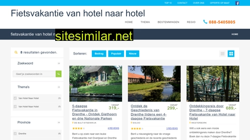 vanhotelnaarhotel.nl alternative sites