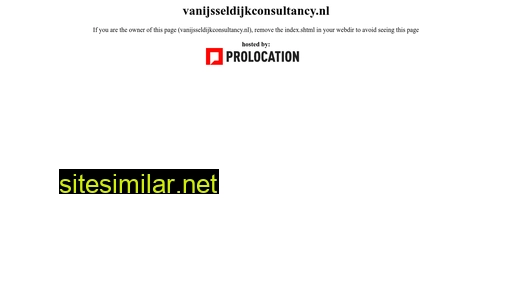 vanijsseldijkconsultancy.nl alternative sites