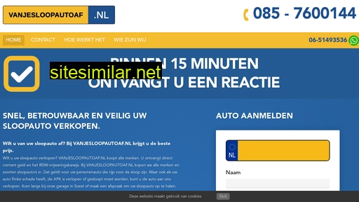 vanjesloopautoaf.nl alternative sites