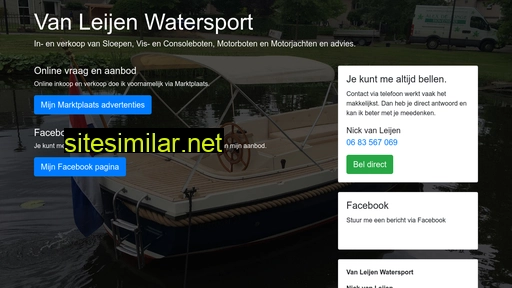 vanleijenwatersport.nl alternative sites