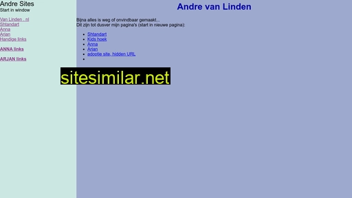 vanlinden.nl alternative sites