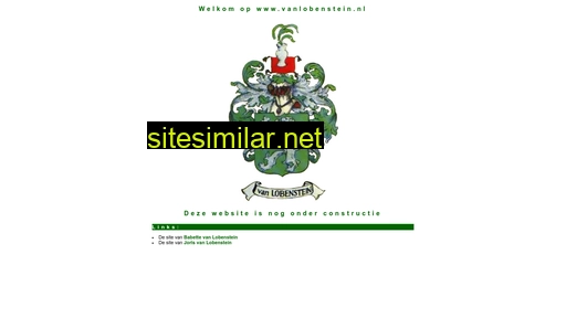 vanlobenstein.nl alternative sites