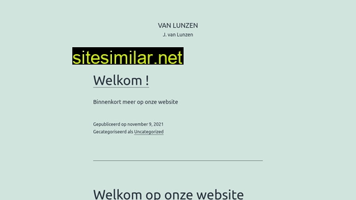 vanlunzen.nl alternative sites