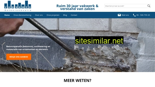 vannamen-betonrenovatie.nl alternative sites