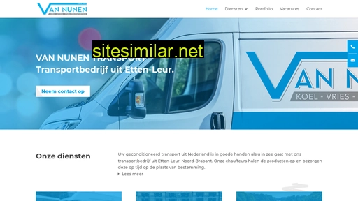 vannunen-transport.nl alternative sites