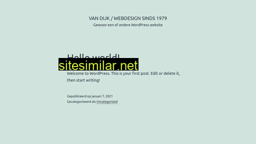 Van-dijk-webdesign similar sites