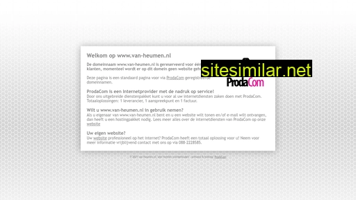 van-heumen.nl alternative sites