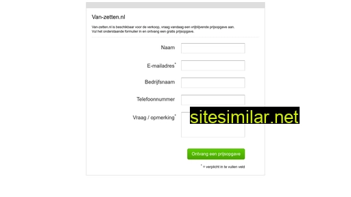 van-zetten.nl alternative sites