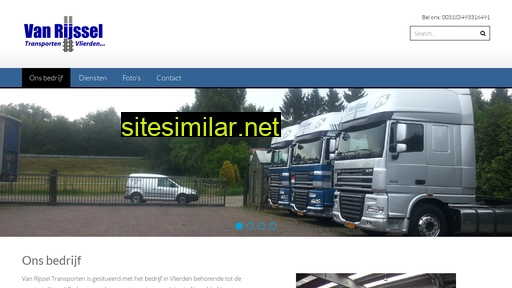 vanrijsseltransporten.nl alternative sites