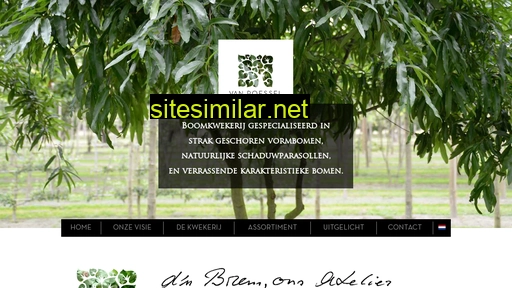 vanroesselvormbomen.nl alternative sites
