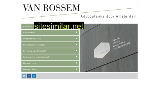 vanrossem.nl alternative sites
