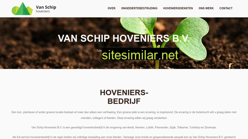 vanschiphoveniers.nl alternative sites