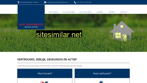 vansonsbeeckverhuur.nl alternative sites