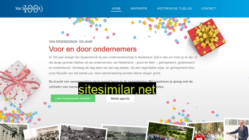 vanspaendonck100jaar.nl alternative sites