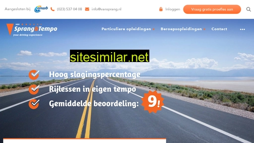 vansprang.nl alternative sites