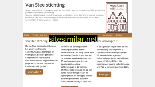 vansteestichting.nl alternative sites