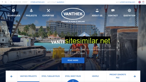 vanthekinternational.nl alternative sites