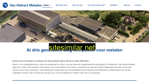 vanhelvertmetalen.nl alternative sites