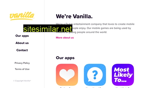 vanilla.nl alternative sites