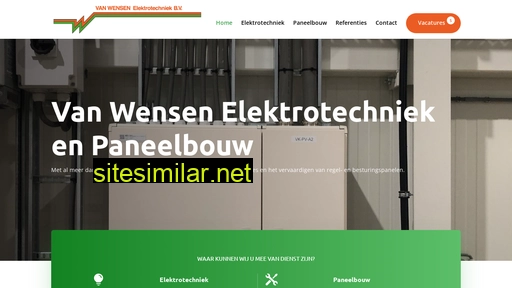vanwensenbv.nl alternative sites