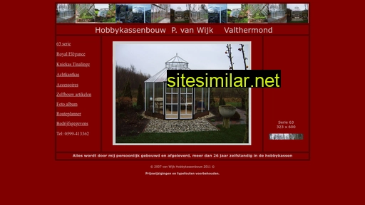 vanwijk-hobbykassenbouw.nl alternative sites