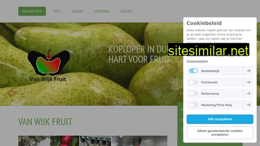 vanwijkfruit.nl alternative sites