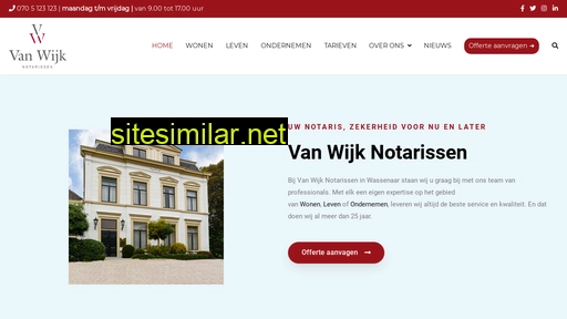 vanwijknotarissen.nl alternative sites