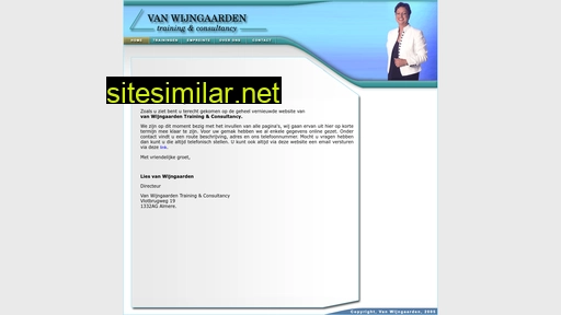vanwijngaarden.nl alternative sites