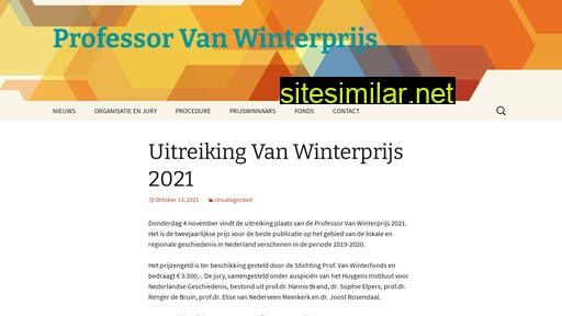 vanwinterprijs.nl alternative sites