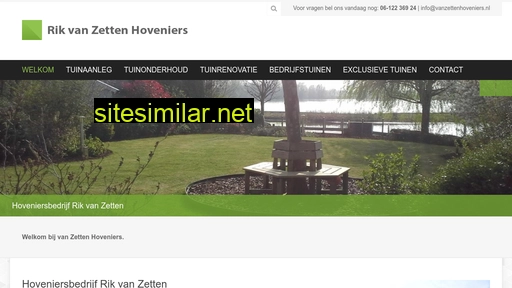 vanzettenhoveniers.nl alternative sites