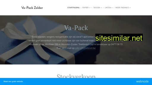 va-pack4.webnode.nl alternative sites