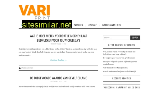 variprint.nl alternative sites