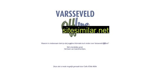 varsseveldoffline.nl alternative sites
