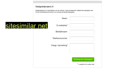 vastgoedproject.nl alternative sites