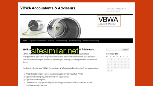 vbwa.nl alternative sites