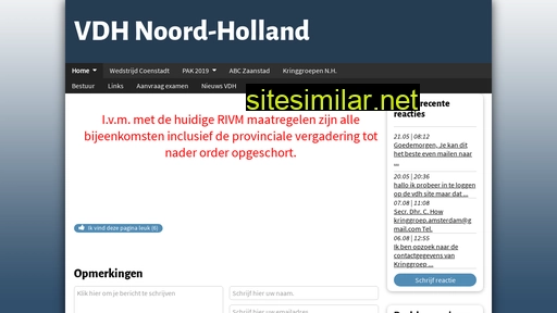 vdh-noordholland.nl alternative sites