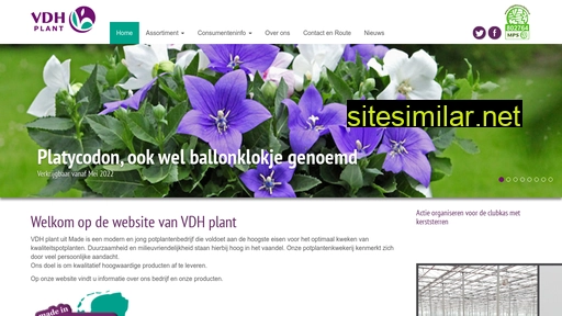 vdhplant.nl alternative sites