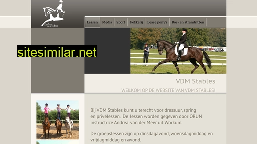 vdmstables.nl alternative sites