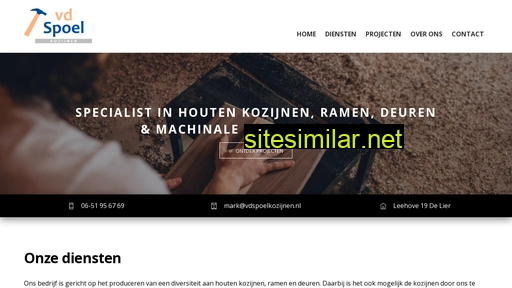 vdspoelkozijnen.nl alternative sites