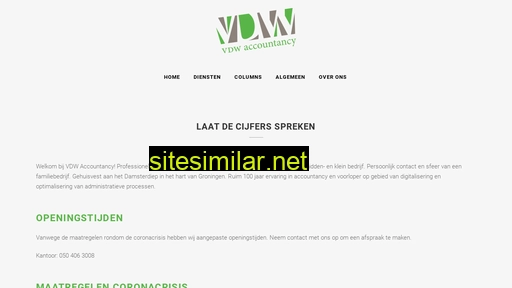 vdwgroep.nl alternative sites