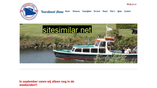 veerdienstanna.nl alternative sites