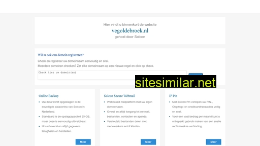 vegoldebroek.nl alternative sites