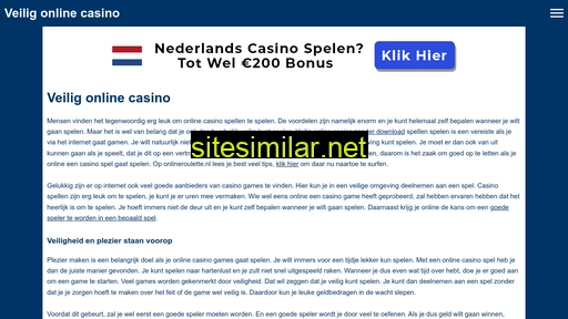 veilig-online-casino.nl alternative sites