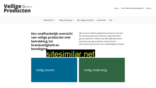 veiligeproducten.nl alternative sites