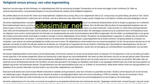veiligheidendewiv.nl alternative sites