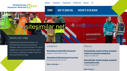 veiligheidsregiozaanstreekwaterland.nl alternative sites