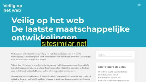 veiligophetweb.nl alternative sites