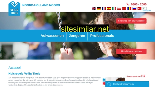 veiligthuisnhn.nl alternative sites